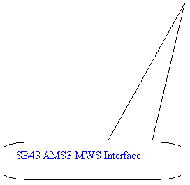 圓角矩形圖說: SB43 AMS3 MWS Interface 

